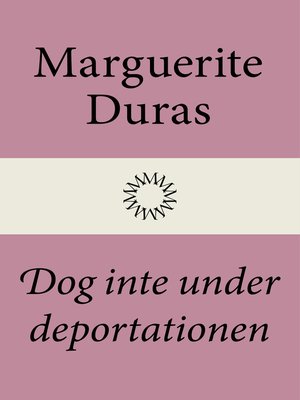 cover image of Dog inte under deportationen